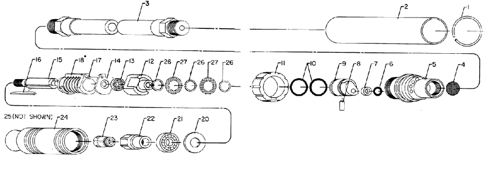 Diagram Diagram and Parts List for GH011A  Ingersoll Rand Drill
